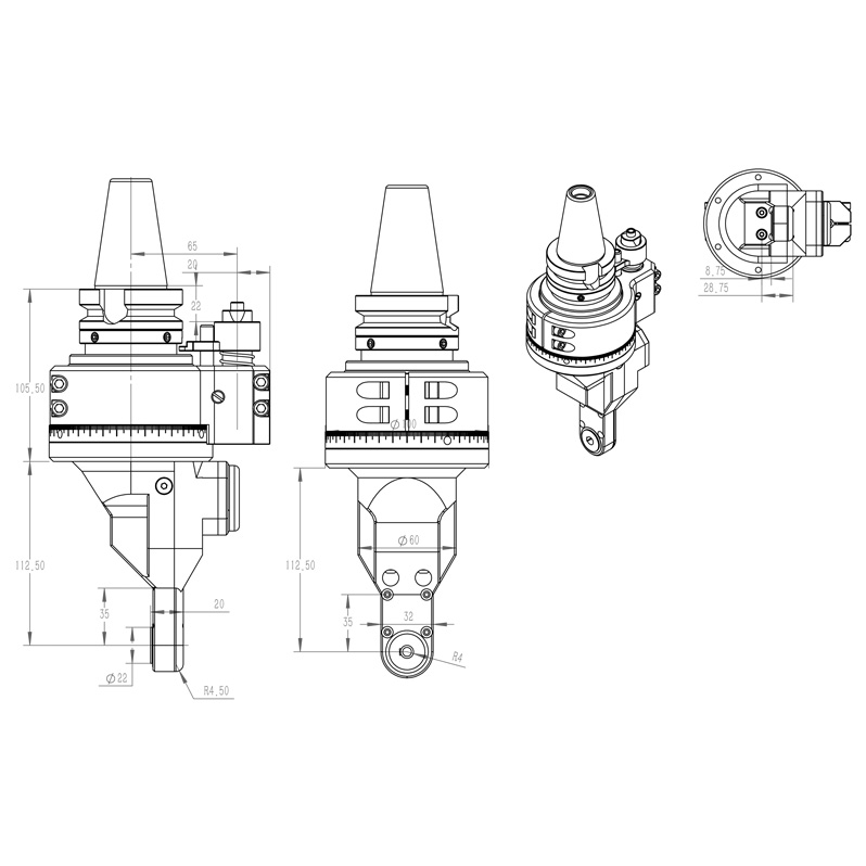 BT40-D30-003-面铣